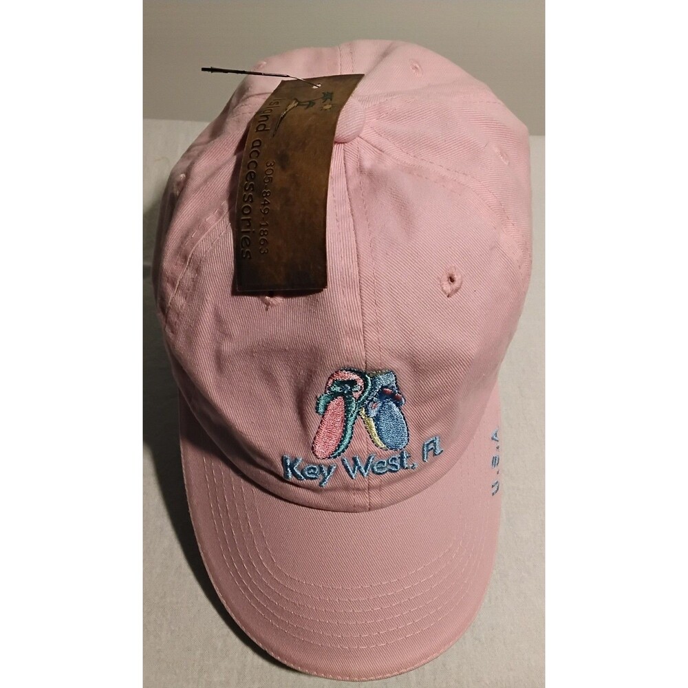 Pink Key West Baseball Cap Island Accessories New Tagged